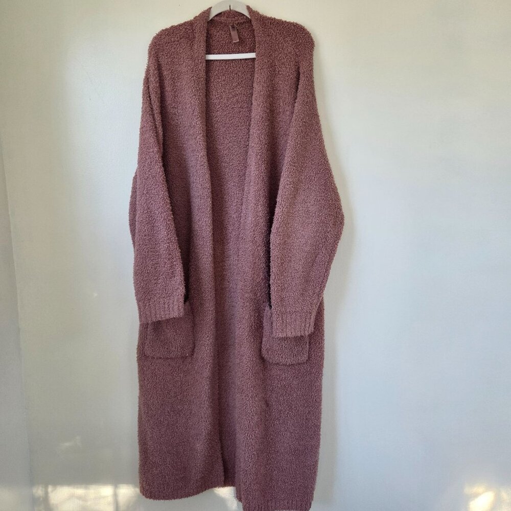 Skims Cozy Boucle Knit Robe Rose Clay 2X/3X